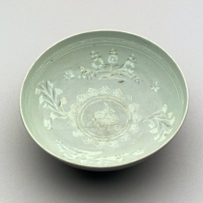 Seladon sırlı kase, 1250-1350 (seramik) by Korean School