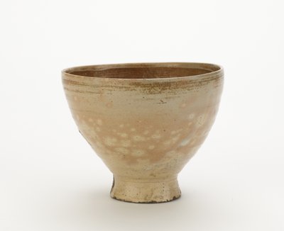 Çay kasesi, Goki tipi, 18. yüzyıl başı (şeffaf sırlı çömlek) by Korean School