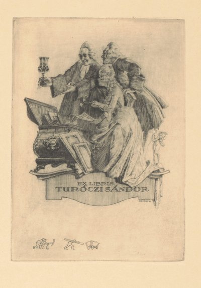 Ekslibris Sándor Turóczi