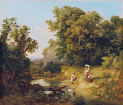 İdeal Manzara (İtalyan Manzarası) by Károly Markó d. Ä.