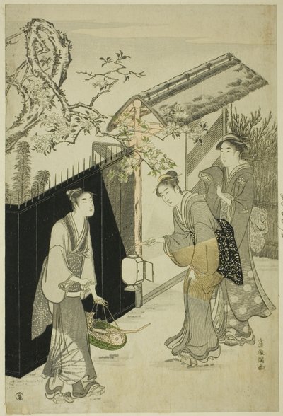 Şiir Buluşmasından Dönüş by Kubo Shunman
