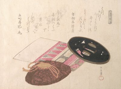 Tsuba Kılıç Muhafızları ve Çantaları, 19. yüzyıl. by Kubo Shunman
