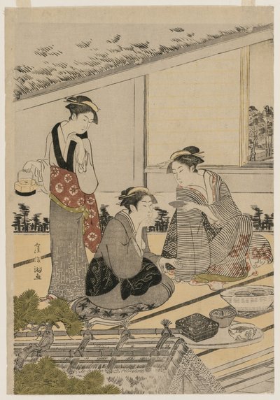 Çay Evindeki Kadınlar, 1780