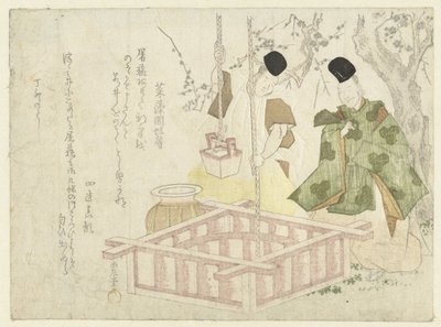 Kuyudan Su Çekmek by Kubota Shunman