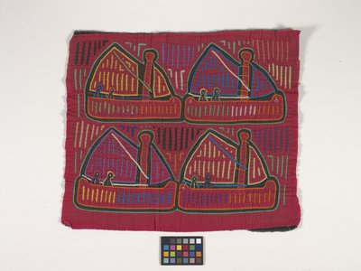 Gömlek Paneli (Mola) (fotoğraf) by Kuna Indian Culture
