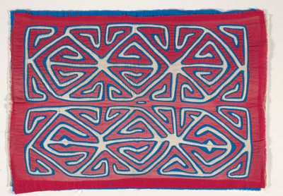 Gömlek Paneli (mola), 1950 dolayları (aplikeli pamuk) by Kuna Indian Culture