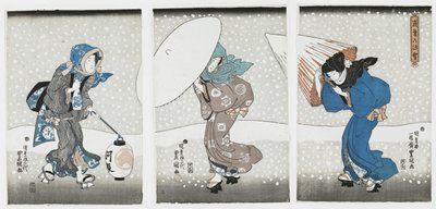 Neige Kar, 1917. by Kunisada
