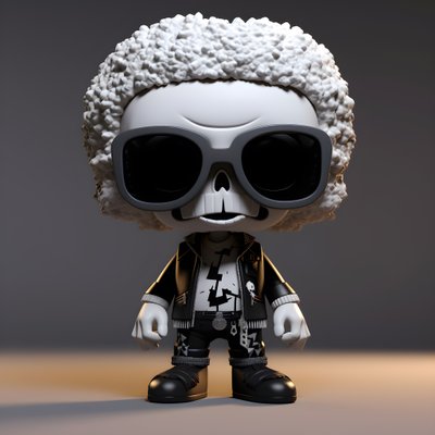 Chibi minik iskelet 1 by Kurt Heppke