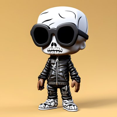 Chibi minik iskelet 2 by Kurt Heppke