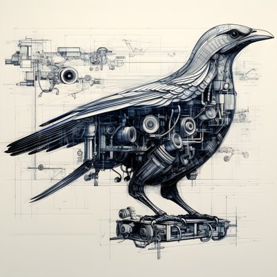 Da Vinci 4#39;ten buharlı mekanik kuş planları by Kurt Heppke