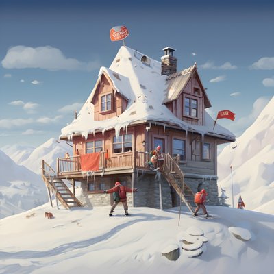 Kayak şapkalı bir ev 4 by Kurt Heppke