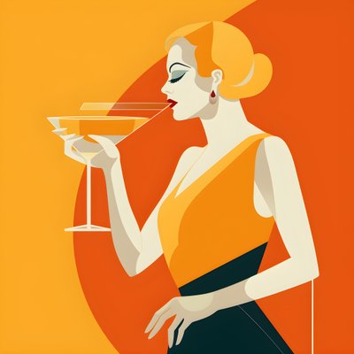 Kadın 30'lar stil 2 by Kurt Heppke