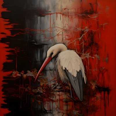Kadın ve leylek 2 by Kurt Heppke
