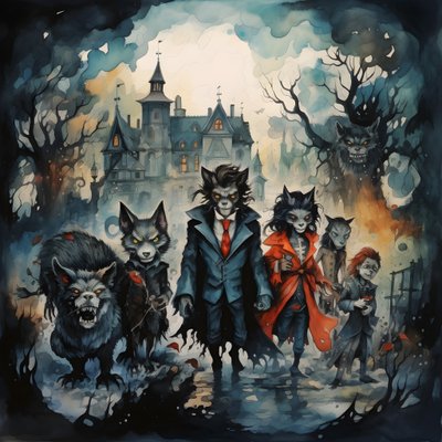 Vampirler ve kurt adamlarla Cadılar Bayramı 3 by Kurt Heppke