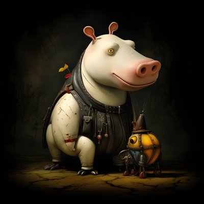 Evcil hayvanım bir su aygırı 1 by Kurt Heppke