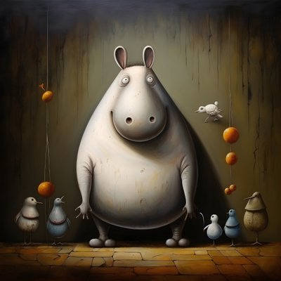 Evcil hayvanım bir su aygırı 4 by Kurt Heppke