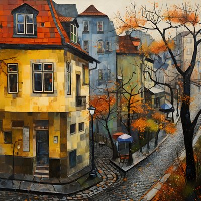 Prag Haeuser 4 by Kurt Heppke