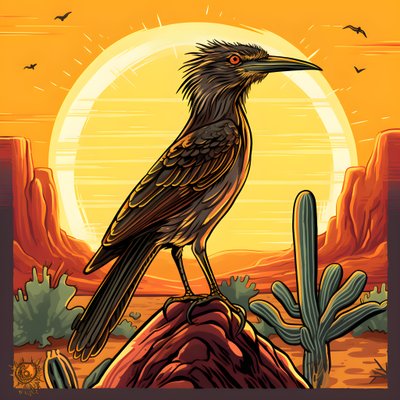 Roadrunner sıcak güneş 4 by Kurt Heppke