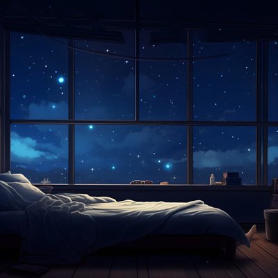 Alt kattaki bir yatak odasındaki büyük bir pencerenin sahnesi 4 by Kurt Heppke