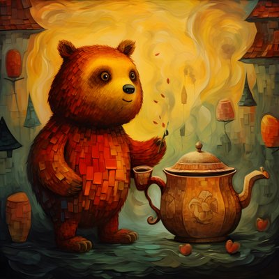 oyuncak ayı ve bal küpü 2 by Kurt Heppke