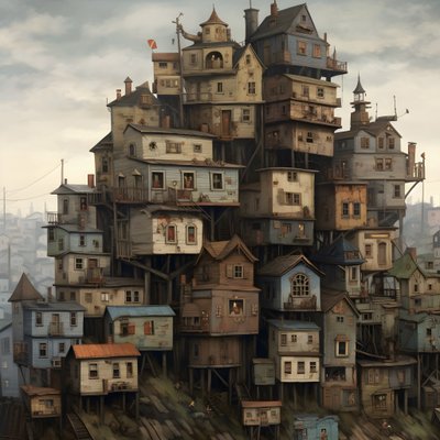 yalancı evler şehri 3 by Kurt Heppke