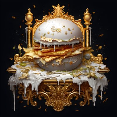 beyaz marmor burger 2 by Kurt Heppke