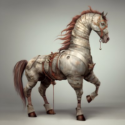 antropomorfik Pferd 2 by Kurt Heppke