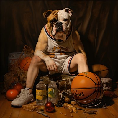 bir dosya tutan 10 yaşında bir çocuk ve köpeği 2 by Kurt Heppke