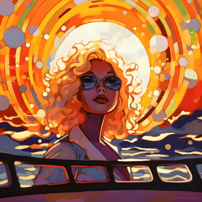 Glaenzend 1 by Kurt Heppke