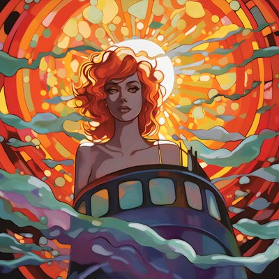 Glaenzend 3 by Kurt Heppke