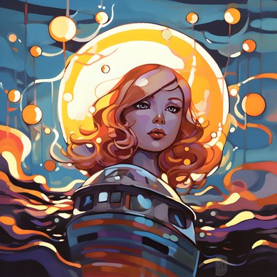 Glaenzend 4 by Kurt Heppke