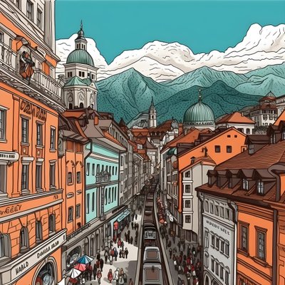 Innsbruck, çizgi film 4 by Kurt Heppke