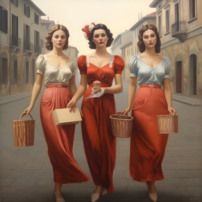 İtalyan kadın 3 by Kurt Heppke