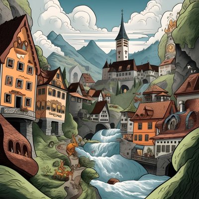 Avusturya, karikatür 4 by Kurt Heppke