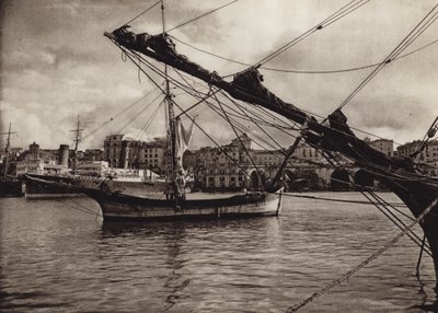İtalya: Civitavecchia (s/b fotoğraf) by Kurt Hielscher