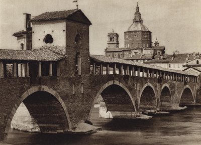 İtalya: Pavia (s/b fotoğraf) by Kurt Hielscher