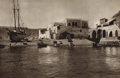 İtalya: S Angelo, Ischia (s/b fotoğraf) by Kurt Hielscher