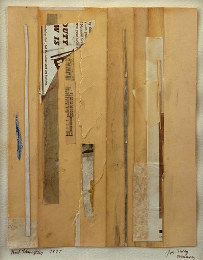 Kolaj by Kurt Schwitters
