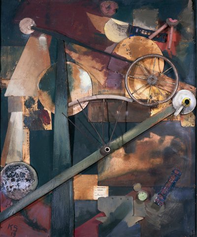 Asil bayanlar için inşaat by Kurt Schwitters