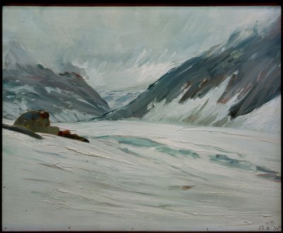 Kar ile derin su by Kurt Schwitters