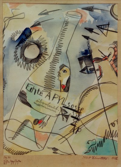 Gerçek Apylsoße by Kurt Schwitters