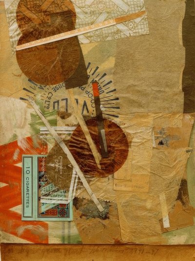 Higu için (Merzzeichnung) by Kurt Schwitters