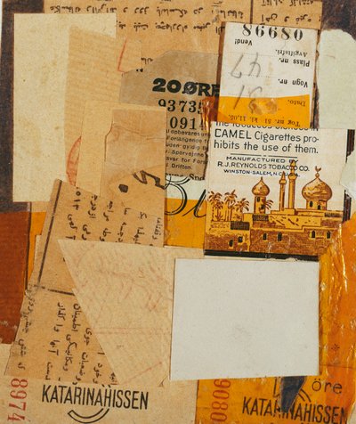 Katrinahissen, 1936 by Kurt Schwitters