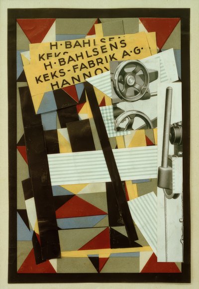 kex kumaş ateşi by Kurt Schwitters