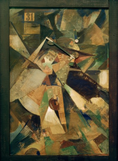 Merzbild Otuz Bir by Kurt Schwitters