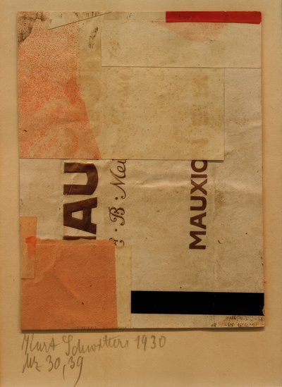 dağınık0.39 by Kurt Schwitters