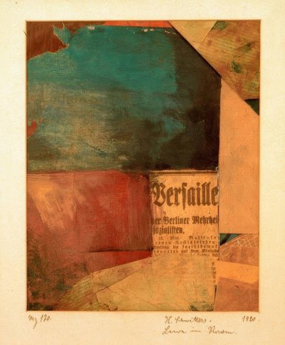 Mz 180. Uzayda boşluk by Kurt Schwitters