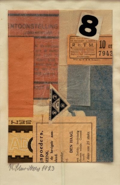 İsimsiz (8) by Kurt Schwitters