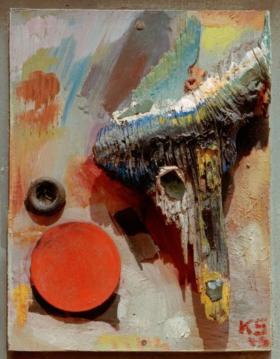 Başlıksız (Uçuş) by Kurt Schwitters