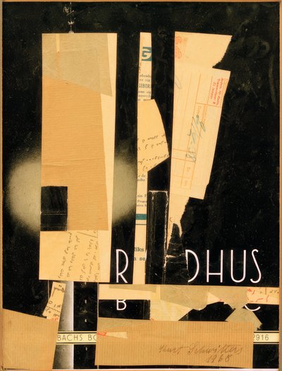 İsimsiz (R DHUS) by Kurt Schwitters